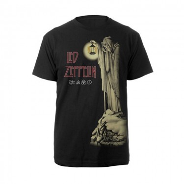 Led Zeppelin Unisex T-Shirt: Hermit (Small)