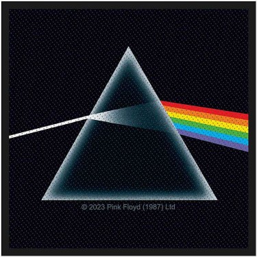 Pink Floyd Standard Patch: Dark Side Of The Moon