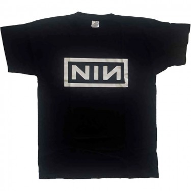 Nine Inch Nails Unisex T-Shirt: Classic Logo (Large)