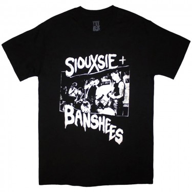 Siouxsie & The Banshees Unisex T-Shirt: Live! (Black) (X-Large)