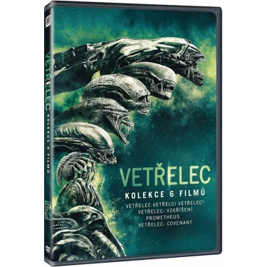 VETŘELEC - 6 DVD KOLEKCE