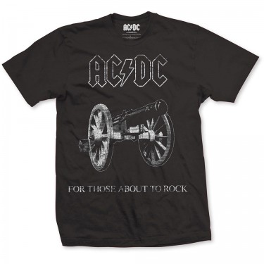 AC/DC - About to Rock - T-shirt (Large)