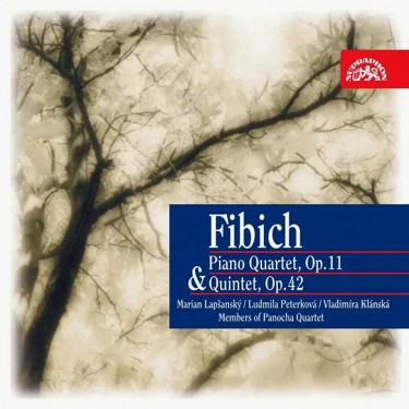 FIBICH ZDENĚK - KLAVÍRNÍ KVARTET, OP. 11 & KVINTET, OP. 42  / LAPŠANSKÝ, PETERKOVÁ, ČLENOVÉ PANOCHOVA KVARTETA