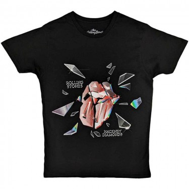 The Rolling Stones Unisex T-Shirt: Hackney Diamonds Explosion (Large)