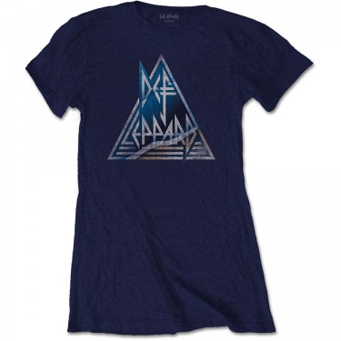 Def Leppard - Triangle Logo - T-shirt LADIES (X-Large)