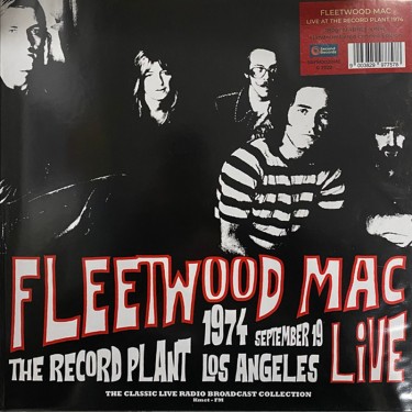 FLEETWOOD MAC - LIVE AT RECORD PLANT IN L.A., 1974