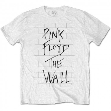 Pink Floyd - The Wall & Logo - T-shirt (Small)