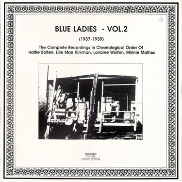 BLUE LADIES - VOL.2 (1937 - 1939)