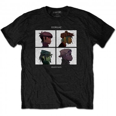 Gorillaz Unisex T-Shirt: Demon Days (XX-Large)