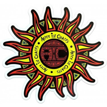 Alice In Chains Sticker: Sun Logo