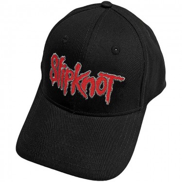 Slipknot Unisex Baseball Cap: Text Logo (Black)