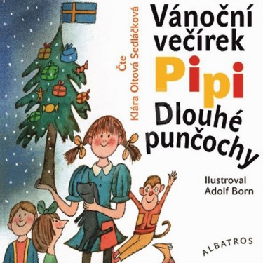 Vánoční večírek Pipi Dlouhé punčochy - Lindgrenová, Astrid