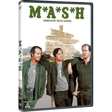 M.A.S.H. 6. SÉRIE 3DVD - SERIÁL