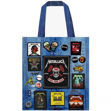 Metallica Tote Bag: Kill 'Em All (Multicolour) (Battle)