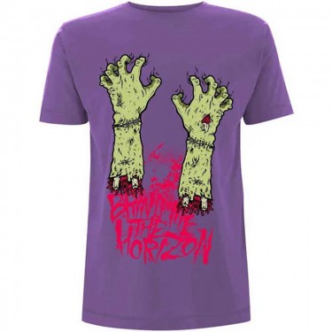 Bring Me The Horizon Unisex T-Shirt: Zombie Hands (Large)