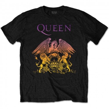 Queen - Gradient Crest - T-shirt (Large)