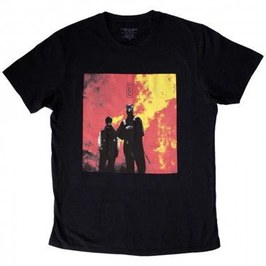 Twenty One Pilots Unisex T-Shirt: Cover Box (Black) (Large)