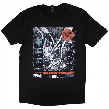 Sleep Token Unisex T-Shirt: Collage (Black) (Large)