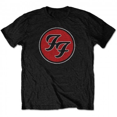 Foo Fighters Unisex T-Shirt: FF Logo (Large)