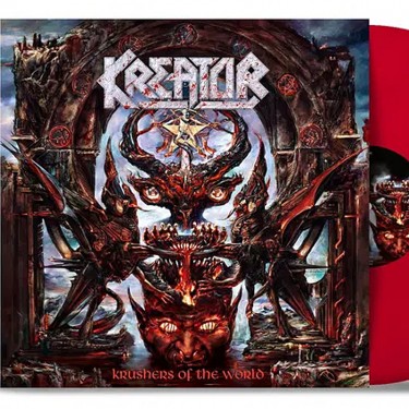 KREATOR - KRUSHERS OF THE WORLD (140 GR RED)