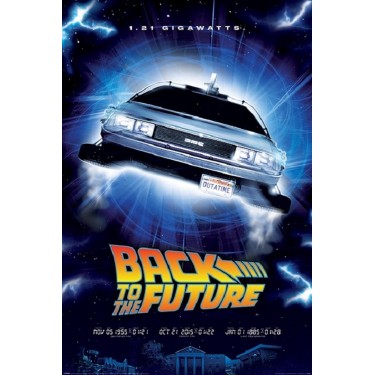 plakát 240 - Back to the Future - 1.21 Gigawatts - 61 X 91,5 CM