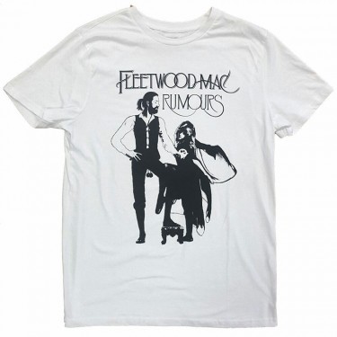 Fleetwood Mac Unisex T-Shirt: Rumours - White