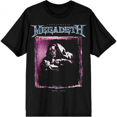 Megadeth Unisex T-Shirt: Youthanasia The Reckoning Day (Black) (X-Large) Megadeth Unisex T-Shirt: Youthanasia The Reckoning Day (Black) (X-Large)