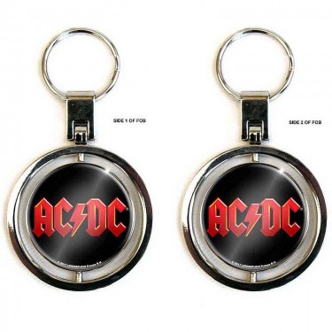 AC/DC Premium Keychain: Logo (Spinner)