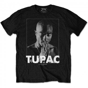 Tupac Unisex T-Shirt: Praying (X-Large)