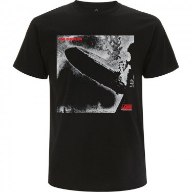 Led Zeppelin Unisex Tee: 1 Remastered Cover (Small) - T-shirt (Small)