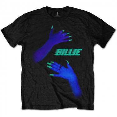 Billie Eilish Unisex Tee: Hug (Medium) - T-shirt (Medium)