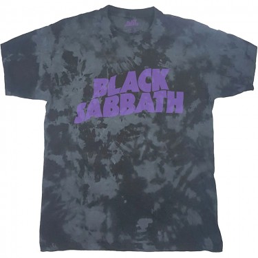 Black Sabbath Unisex T-Shirt: Wavy Logo (Black) (Wash Collection) (Small) Black Sabbath Unisex T-Shirt: Wavy Logo (Black) (Wash Collection) (Small)