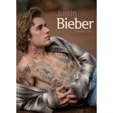 JUSTIN BIEBER - KALENDÁŘ 2026 A3