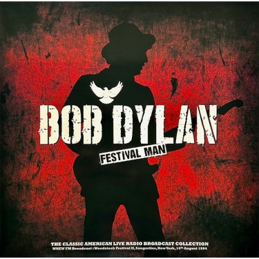 DYLAN BOB - FESTIVAL MAN - WNEW FM BROADCAST, WOODSTOCK FESTIVAL II 1994 (RED)