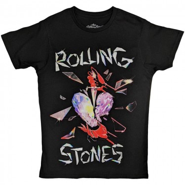 The Rolling Stones Unisex T-Shirt: Hackney Diamonds Heart (X-Large)