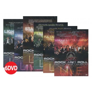 ROCK AND ROLL - HALL OF FAME 6DVD