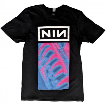 Nine Inch Nails Unisex T-Shirt: Pretty Hate Machine Neon (Small)