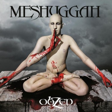 MESHUGGAH - OBZEN (WHITE/SPLATTER BLUE VINYL - 15TH ANNIVERSARY REMASTERED EDITION)