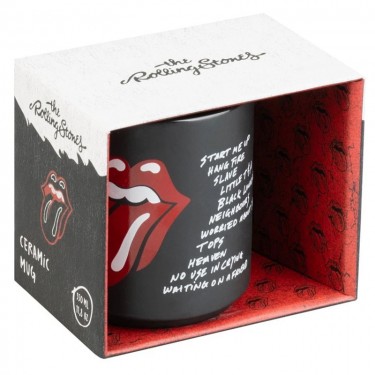 ROLLING STONES - TONGUE/TATTOO YOU TRACKLIST - BOXED MUG