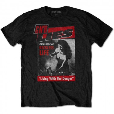 Guns N' Roses Unisex T-Shirt: Reckless Life (Large)
