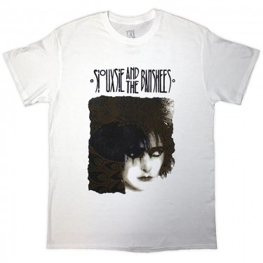 Siouxsie & The Banshees Unisex T-Shirt: Spellbound (White) (Small)