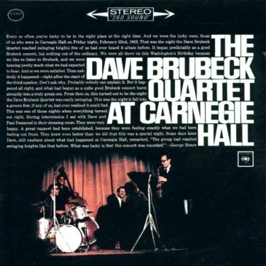 BRUBECK DAVE QUARTET - AT CARNEGIE HALL