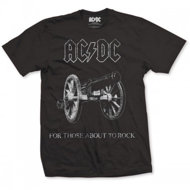 AC/DC - About to Rock - T-shirt (Medium)