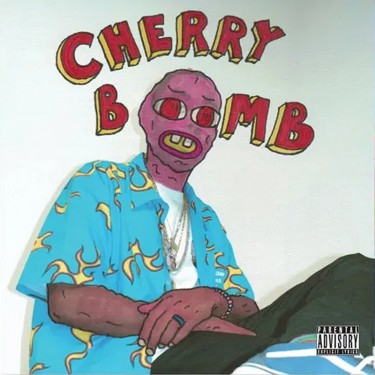 TYLER THE CREATOR - CHERRY BOMB (MASK COVER/BLUE COLOURED)