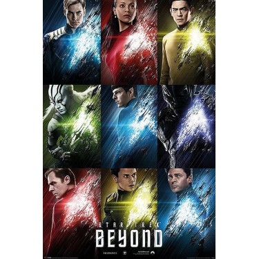 plakát 3402 - STAR TREK BEYOND - CHARACTERS - 61 X 91,5 CM