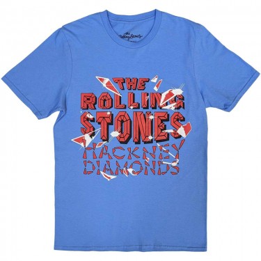 The Rolling Stones Unisex T-Shirt: Hackney Diamonds Shatter (Large)