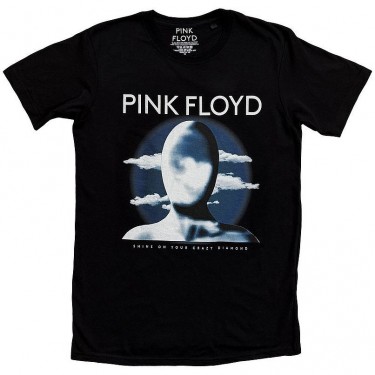 Pink Floyd Unisex T-Shirt: Clouds (Black) (Medium)