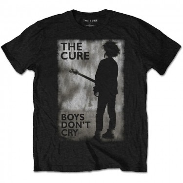 The Cure Unisex T-Shirt: Boys Don't Cry Black & White (X-Large)