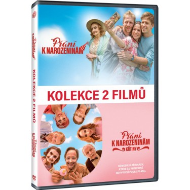 PŘÁNÍ K NAROZENINÁM 1+2 KOLEKCE - FILM