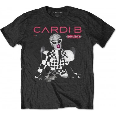 Cardi B Unisex T-Shirt: Transmission - Black